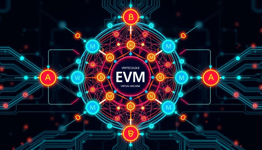 EVM虛擬機運作示意圖