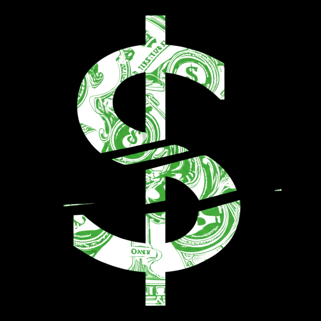 美元指數（DXY）走勢圖，顯示其近期下跌趨勢。
