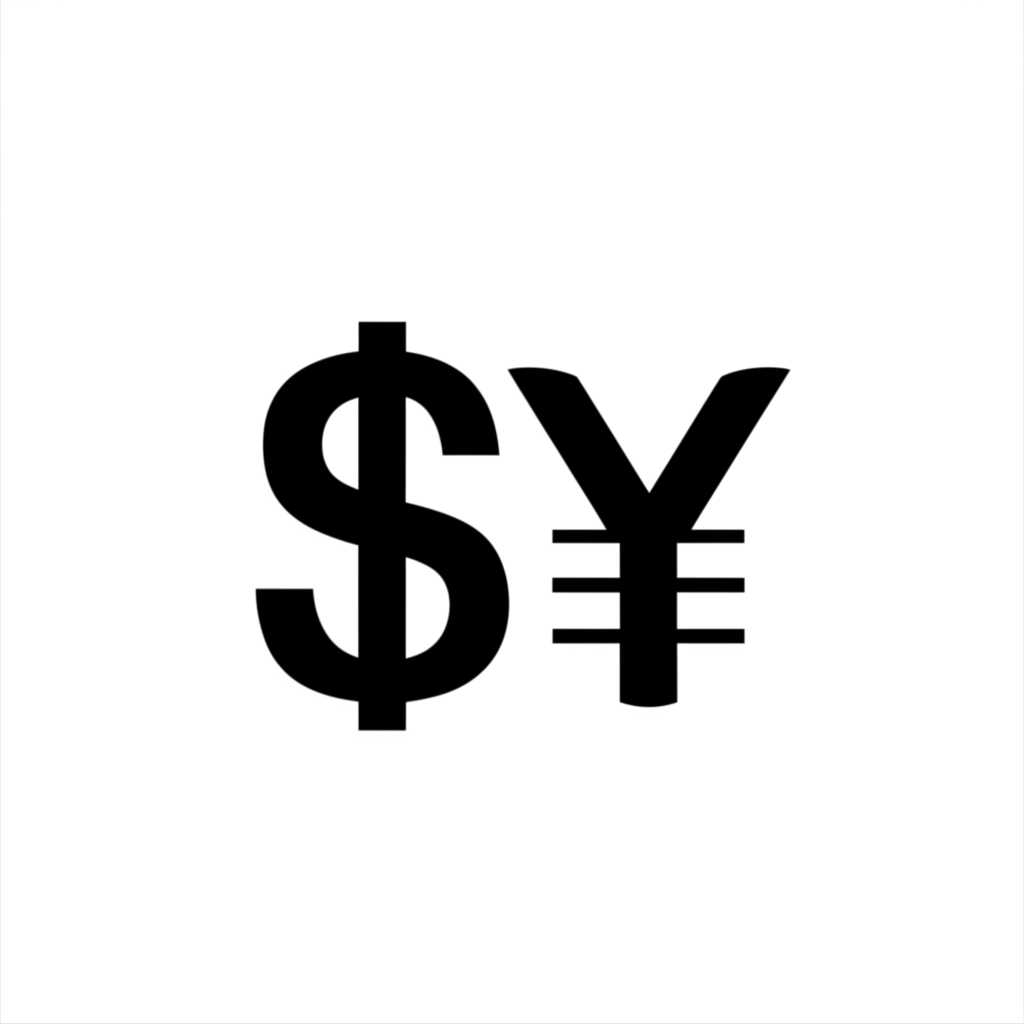 一疊印有日圓圖案的紙鈔，背景是世界地圖