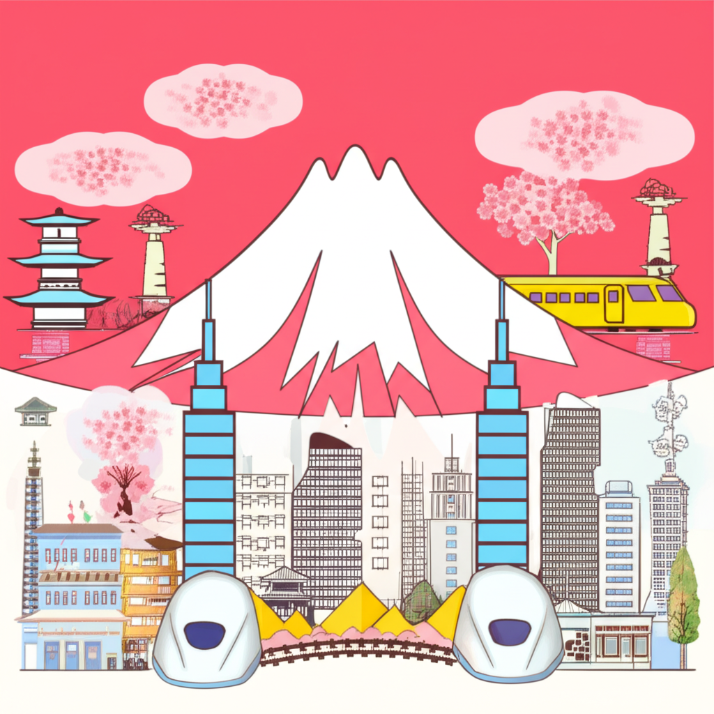 一張金融市場圖表，顯示日圓兌美元的下跌趨勢，圖上疊加不確定性元素，暗示日圓未來波動與不可預測性。