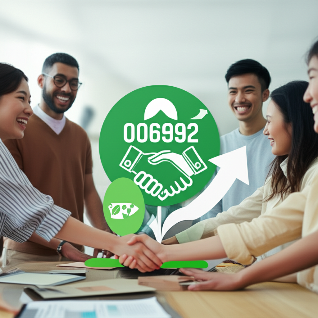 00692動態報酬曲線圖，顯示穩健向上的長期績效，背景有日曆與時鐘象徵時間累積與歷史表現